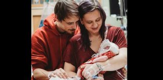 O tânără mămică a ales să-si ducă sarcina la termen, desi stia că bebelusul ei nu avea șanse de supraviețuire – Gestul emoționant al mamei aflate în suferință