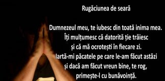 Rugăciune de seară