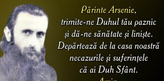 Rugăciune către Părintele Arsenie Boca