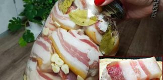 Cum faci slănină la saramură. Rețetă ușoară, ca la țară