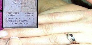 Iubitul ei a cerut-o în căsătorie și i-a dat un inel frumos cu diamant. La scurt timp, femeia a găsit chitanța în buzunarul lui și totul s-a schimbat…