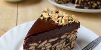 Tort de biscuiți – Este delicios, se face rapid și nu necesită coacere