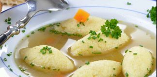 Supă cu găluște de post – Nu e bună, e extraordinar de bună! Încearcă, în 15 minute este gata