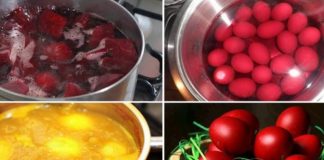 De ce să îți otrăvești familia cu vopsea chimică – Iată cum poți vopsi ouăle de Paști fără chimicale