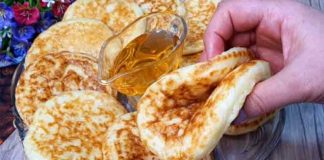 Clatite cu gris. Foarte pufoase si aerate