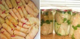 Rulouri de varză umplute cu morcov și ceapă pentru iarnă – Foarte bune și ușor de făcut