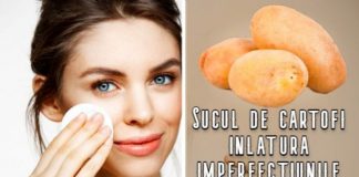 Sucul de cartofi înlătură imperfecțiunile tenului – Cum să îl folosești