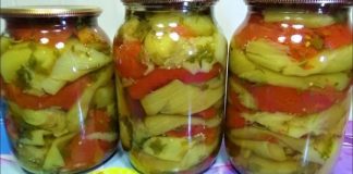 Rețetă pentru iarnă, fără oțet – Ragu de vinete, roșii și ardei – Aveți nevoie de 2 kg vinete, 1 kg roșii, 1 kg ardei grași, 100g pătrunjel și…