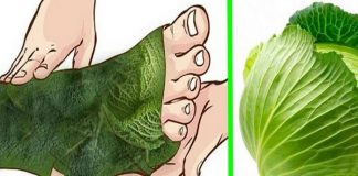 Infasoara piciorul cu varza timp de o ora si uiti de durerea articulara