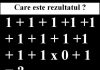 TEST SIMPLU. Ia să vedem cine a lipsit la MATEMATICĂ . TU știi rezultatul calculului?