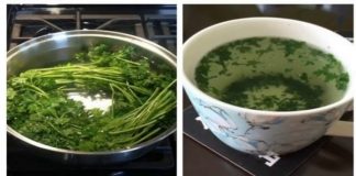 Ceai de patrunjel – am inceput joi, aveam 67 de kg, iar duminica am ajuns la 63 de kg