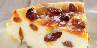 Budincă cu Brânză dulce și Stafide (fără făină și fără zahăr) – un desert gustos și sănătos!