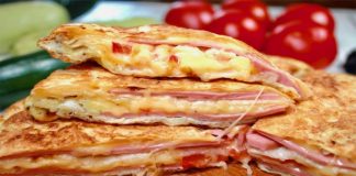Lipii cu șuncă și cașcaval – Gustos și sățios, gata în doar 10 minute!