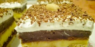 Prăjitura Kinder Bueno – este cremoasă și delicioasă!