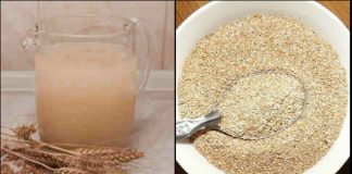 3-4 linguri de tărâțe de grâu și 1 litru de apă – Izvor de sănătate – Pentru metabolism și sistemul digestiv, pentru sistemul nervos, detoxifică și previne cancerul