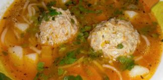 Ciorbă de perișoare de post – Foarte gustoasă si aromată!