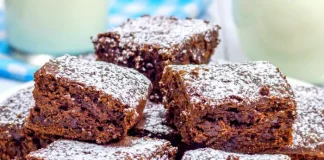 Cea mai simplă, gustoasă, pufoasă și rapidă Negresă de Post cu gem și nucă!