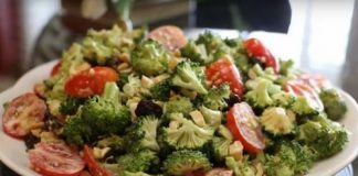 Salata mea preferată cu Broccoli! Se face rapid, dar gustul este pe măsură!