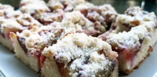 Prăjitură cu prune, simplă și rapidă – extraordinar de gustoasă, bună pentru orice zi a săptămânii!