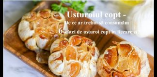 Un consum de 6 caţei de usturoi copţi pe zi are un efect uimitor asupra sănatăţii!