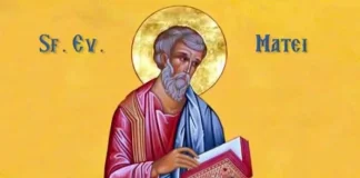 Rugăciune către Sfântul Apostol şi Evanghelist Matei pentru spor, luminarea minții și înțelepciune în deciziile fiecăruia dintre noi