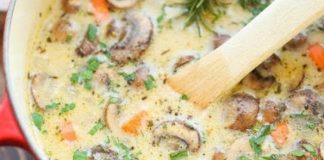 Supă de legume cu ciupercuțe champignon – Rețetă delicioasă de post!