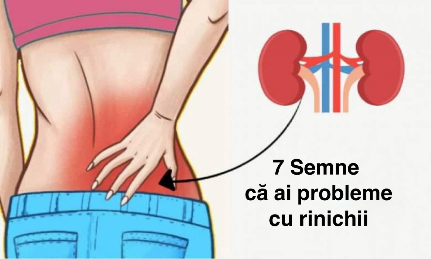 Dacă rinichii suferă, corpul prezintă aceste 7 semnale de alarmă ...