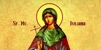 Rugăciunea către Sfânta Muceniță Iuliana pentru tămăduirea celor ce sunt în nevoi şi boli.