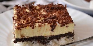 Prăjitura cu nucă de cocos şi cremă de vanilie – o minunăție!