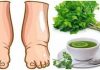Ceaiul de pătrunjel, remediu eficient împotriva picioarelor umflate!