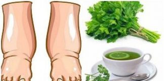 Ceaiul de pătrunjel, remediu eficient împotriva picioarelor umflate!
