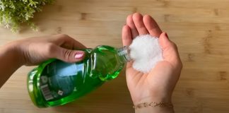 Amestecați detergentul cu sare! Toate vasele de gătit și suprafețele din casă vor străluci!