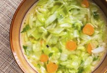 Supa de ardere a grăsimilor care vă ajută să slăbiți 4 kg într-o săptămână (rețeta)