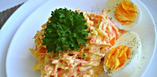 Salată rapidă și gustoasă din câteva ingrediente. O rețetă franțuzească plină de vitamine!