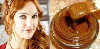 Celebra mască turcească din miere și scorțișoară