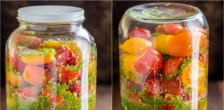 “Roșii în stil coreean” – roșii marinate rapid, aromate și gustoase, de te lingi pe degete!