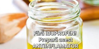 Fără Ibuprofen! Prepară acest antiinflamator și antibiotic natural în 5 minute!